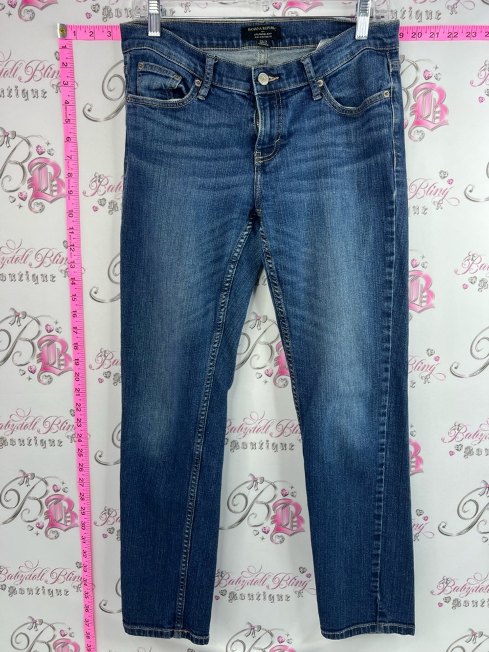 Banana Republic girlfriend Jean Women’s Blue Straight-Leg Jeans